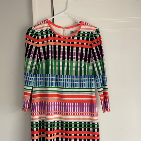 Eliza J graphic print Jersey Shift Dress. Size 4